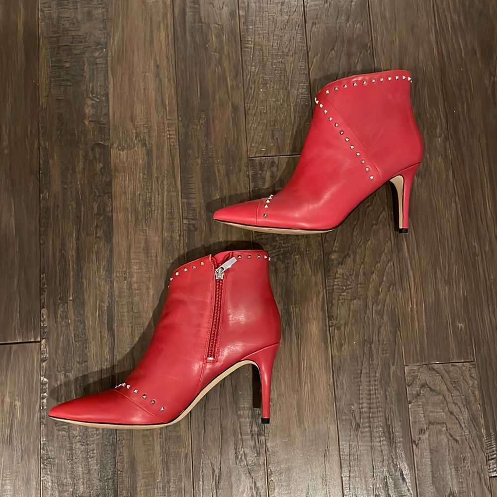 Marc Fisher Rica Dark Red Leather - Picture 3 of 5